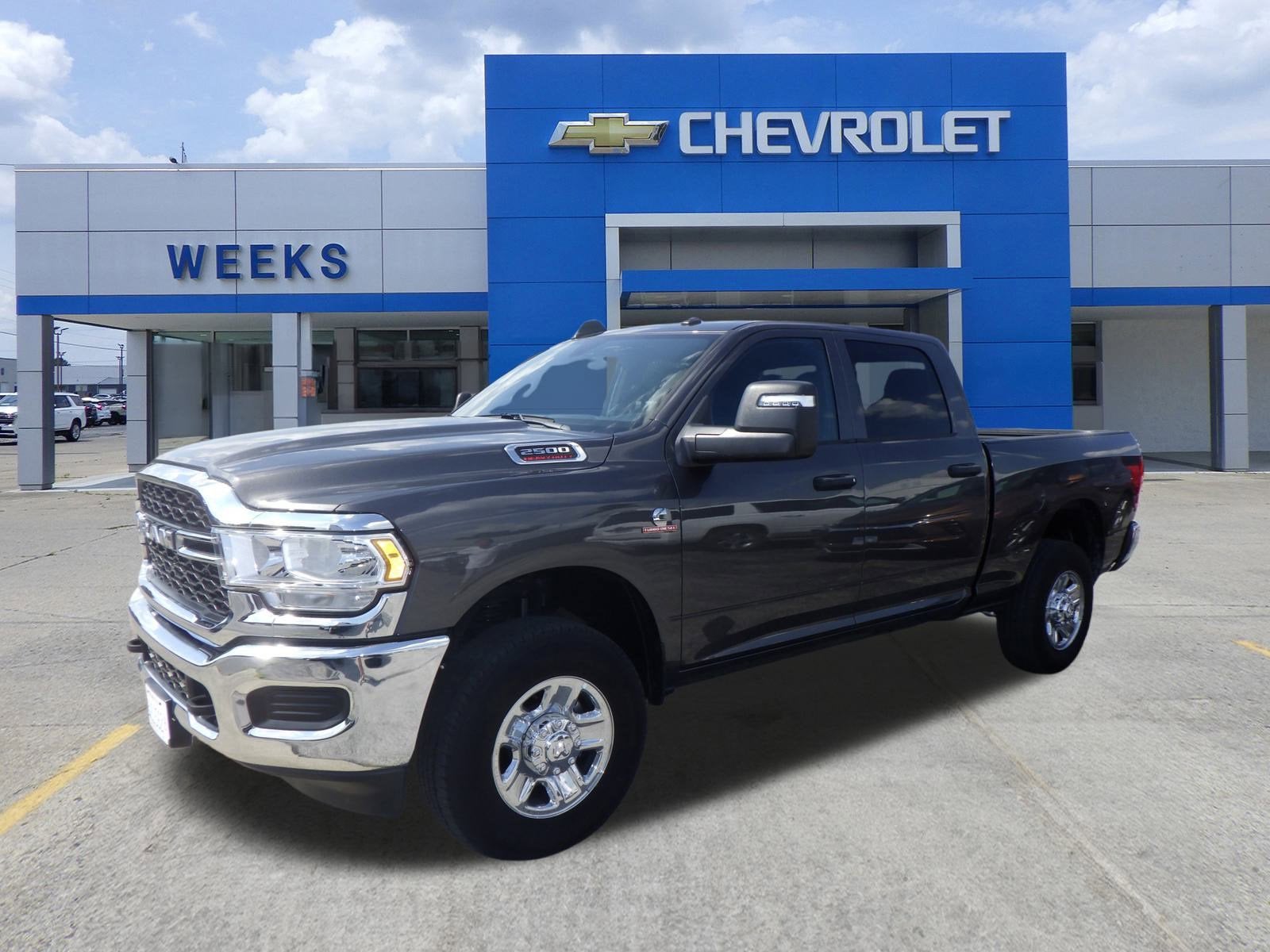 2024 RAM 2500 Tradesman in Granite — front three-quarter view