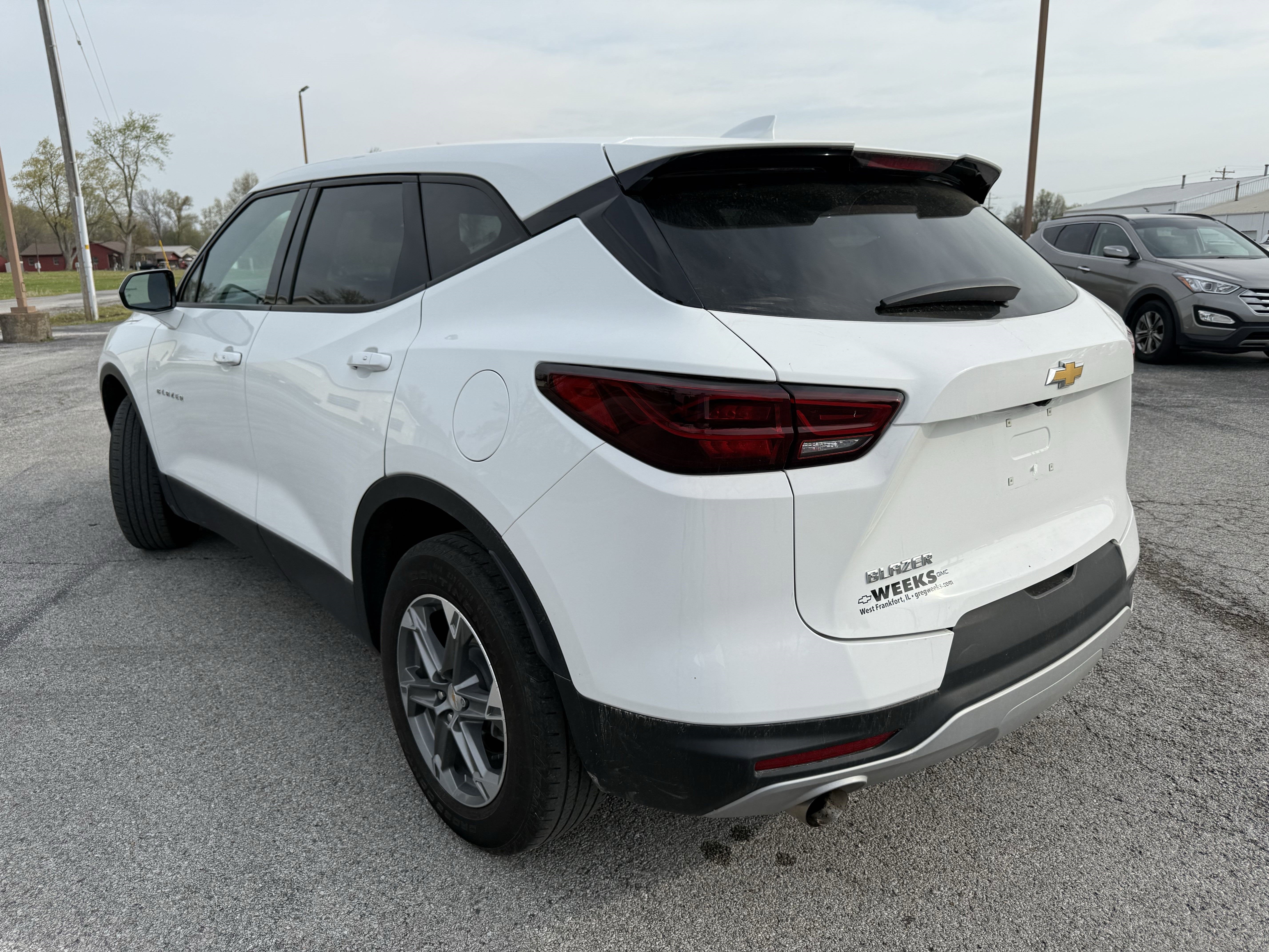 2023 Chevrolet Blazer — rear three-quarter view